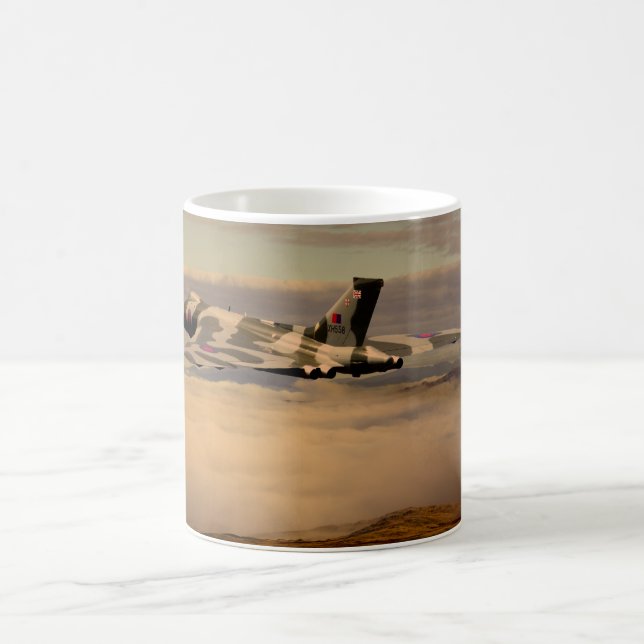 Avro Vulcan Bomber XH558 Coffee Mug (Center)