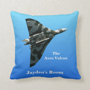 Avro Vulcan Delta Wing Bomber personalized Throw Pillow