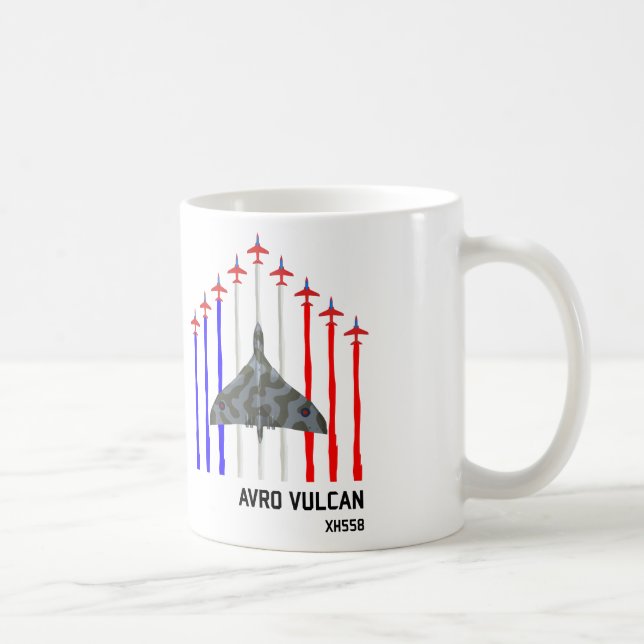 AVRO VULCAN MUG - XH558 (Right)