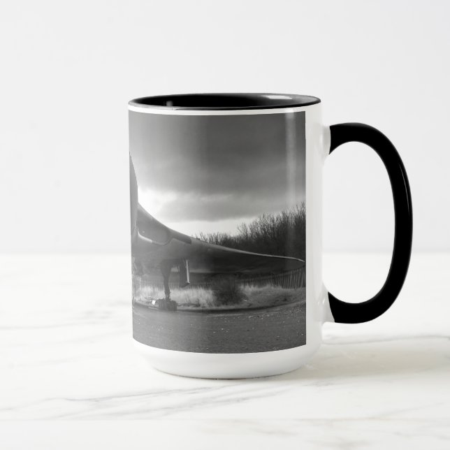 Avro Vulcan XL319 B/W Mug (Right)