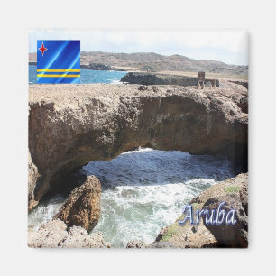 AW - Aruba - Baby Natural Bridge Magnet