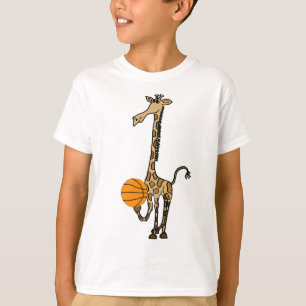 AW- Giraffe with a Basketball Shirt