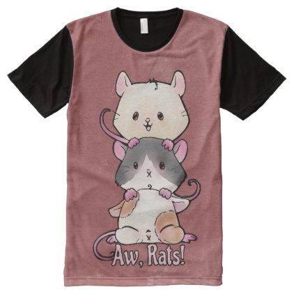 Aw, Rats! All-Over-Print T-Shirt