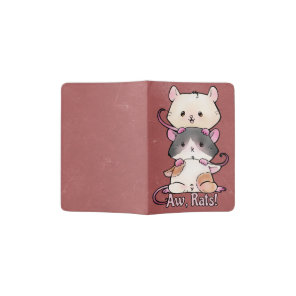 Aw, Rats! Passport Holder