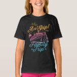 Aw Ship Custom Family Cruise Trip Group Matching T-Shirt<br><div class="desc">Celebrate in style with this funny "Aw Ship Custom Family Cruise Trip Group Matching" T-shirt! Perfect for family group matching cruise trips,  this personalized family cruise tee is great for group vacations.</div>