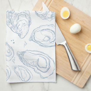 Aw Shucks Oyster Kitchen Towel