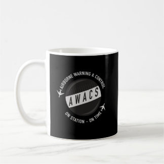 AWACS On Station On Time Coffee Mug