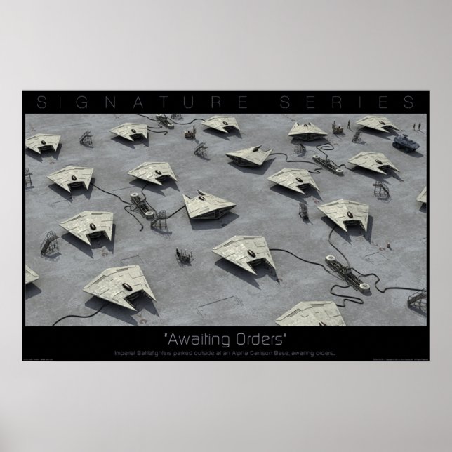 Awaiting Orders Poster (Front)