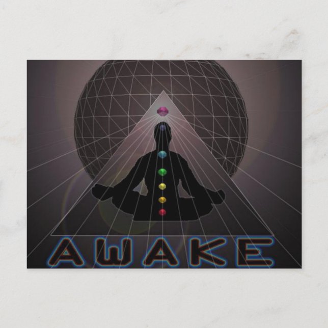 AWAKE LOGO POSTCARD (Front)