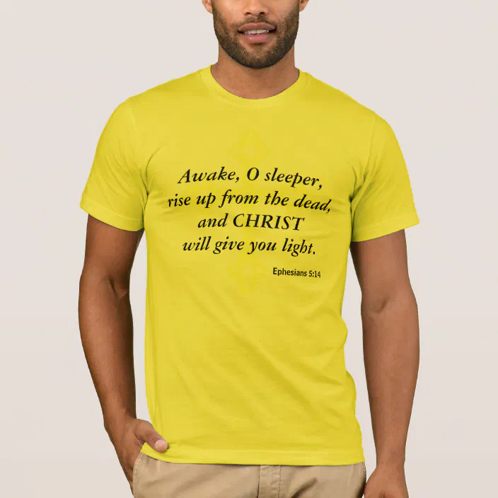 Awake O Sleeper T Shirt Zazzle Com