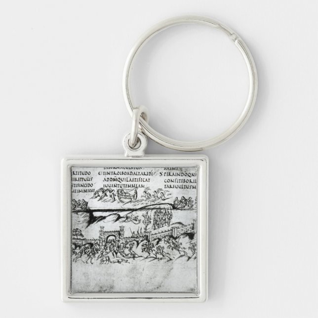 Awake, why sleepest thou, O Lord?' Keychain (Front)