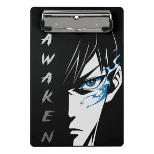 AWAKEN – Half Face Anime  Mini Clipboard