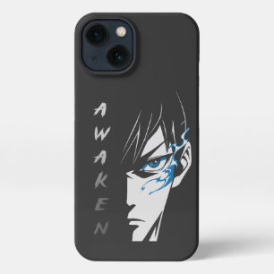 AWAKEN – Half Face Anime T-Shirt iPhone 13 Case