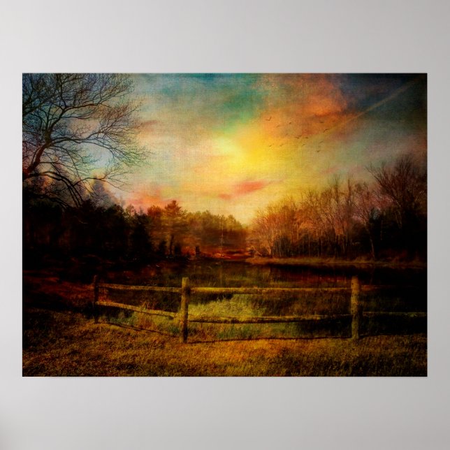 Awaken Spring in Lake Superior Poster (Front)