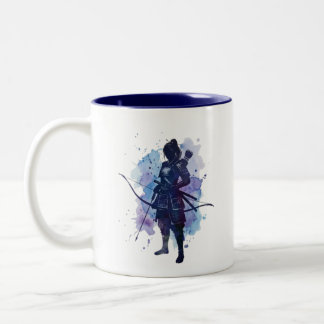 - Awaken your spirit with every sip Two-Tone Coffee Mug
