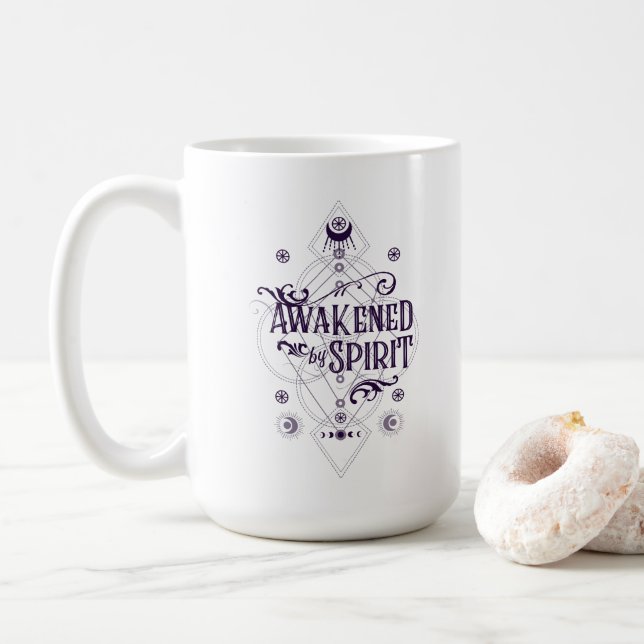 Awakened by Spirit (Sleigh Riders book Three) Coffee Mug (With Donut)