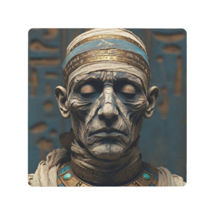 Awakened Mummy – Ancient Egyptian Horror Metal Sig Print