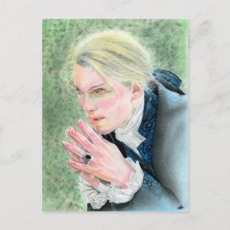 Awakened soul Vampire postcard