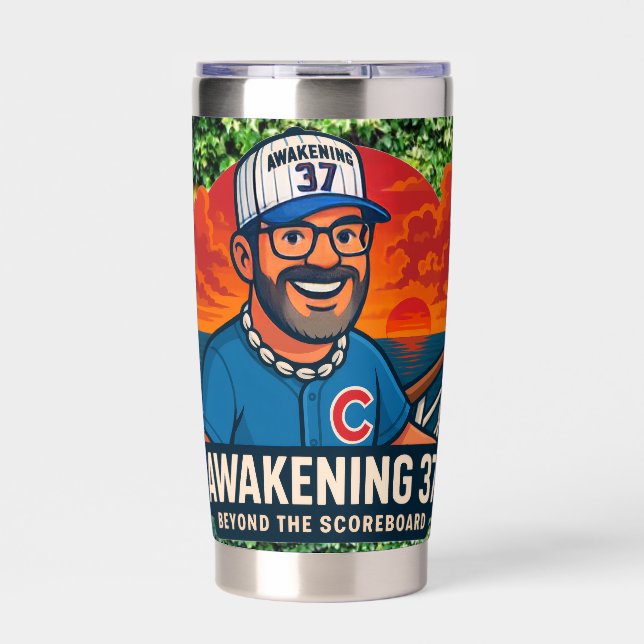 Awakening37 Custom 20 oz Tumbler – Your Game. Your (Front)