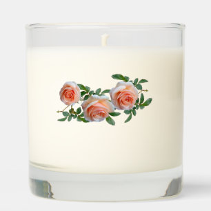 Awakening Energy Floral Candle