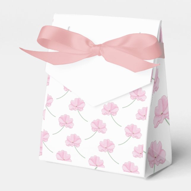 Awakening Energy Floral Favor Box (Front Side)