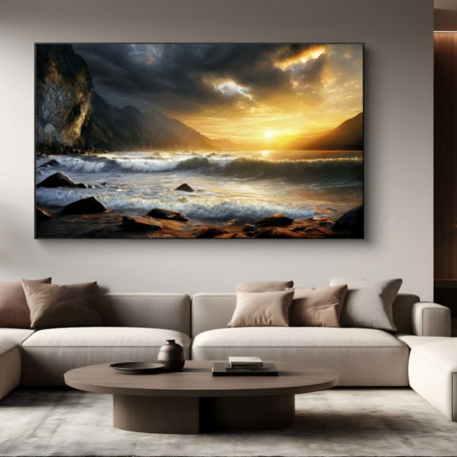 Awakening of the Horizon Canvas Print (Creator Uploaded)