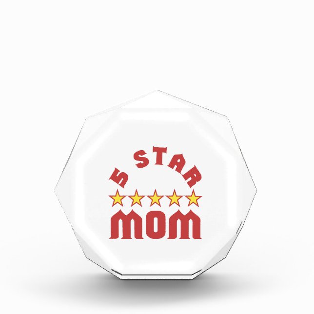 Award 5 Star Mom (Front)