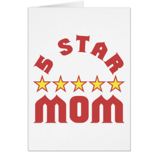 Award 5 Star Mom Cards