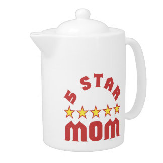 Award 5 Star Mom Teapot