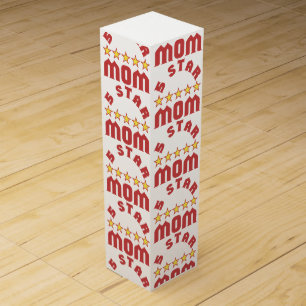 Award 5 Star Mom Tiled Wine Box