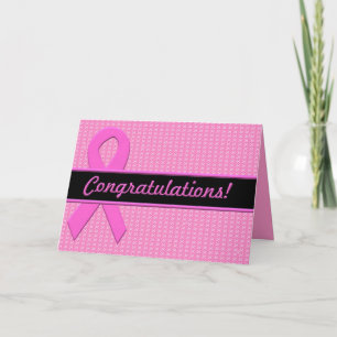 Award for Breast Cancer Survivor Card