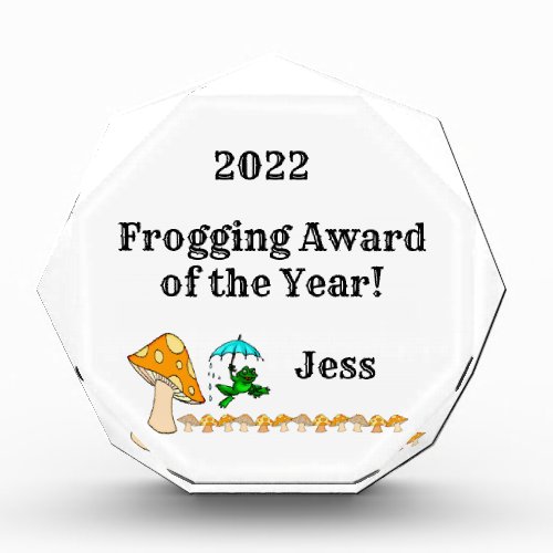 Award Frogging Year Mushroom Rewards