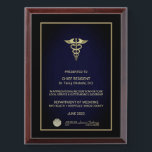 Award Plaque<br><div class="desc">Doctor Retirement Award Plaque is fully customizable and can be used for doctors retirement recognition award or for any other event purposes. Designed by Norman Reutter</div>