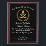 Award Plaque<br><div class="desc">Past Master of the year Award Plaque</div>