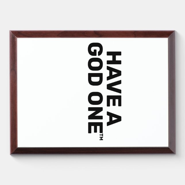 Award Plaque (Horizontal)
