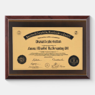 Award Plaque