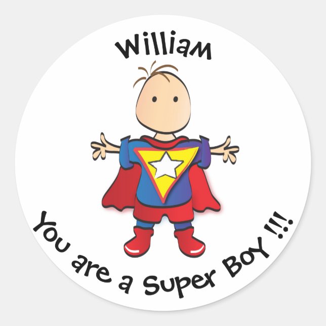 Award Reward Sticker for Kids (Front)