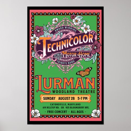 Award Winning Technicolor Lurman 2022 Poster