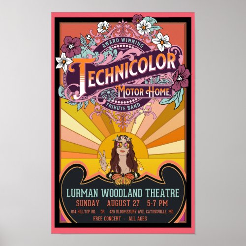 Award Winning Technicolor Lurman 2023 Poster