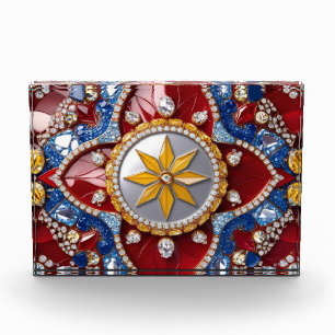 Award with Colombian Colors Design