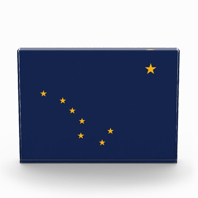 Award with flag of Alaska, U.S.A. (Front)