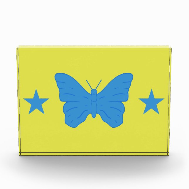 Award with flag of Bady Bassit, Brazil (Front)