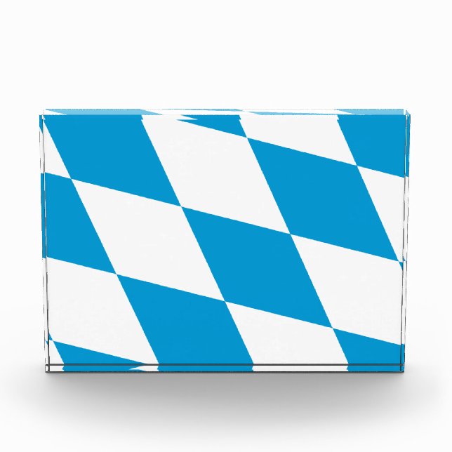 Award with flag of Bavaria, Germany (Front)