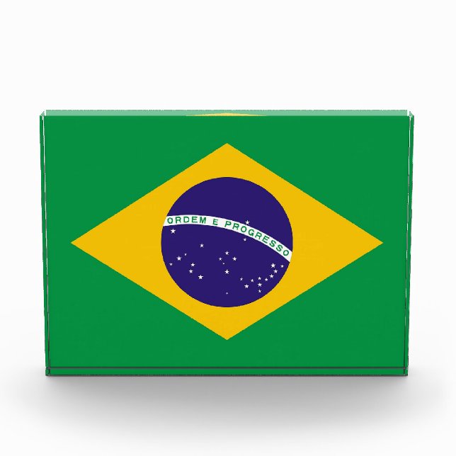 Award with flag of Brazil (Front)