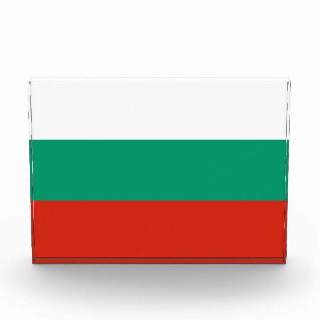 Award with flag of Bulgaria (Front)