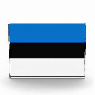 Award with flag of Estonia