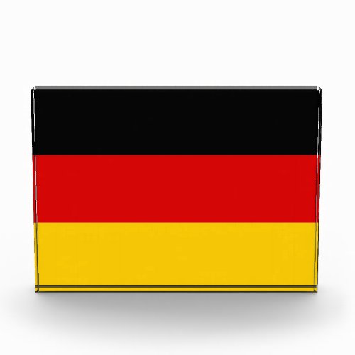 Award with flag of Germany