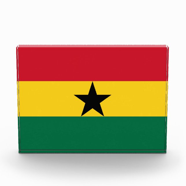 Award with flag of Ghana (Front)