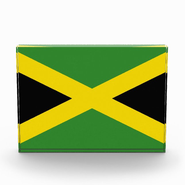 Award with flag of Jamaica (Front)