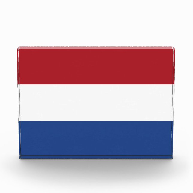 Award with flag of Netherlands (Front)